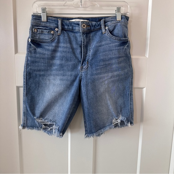 Ella Moss Pants - Ella Moss High Waisted Bermuda Women's Shorts